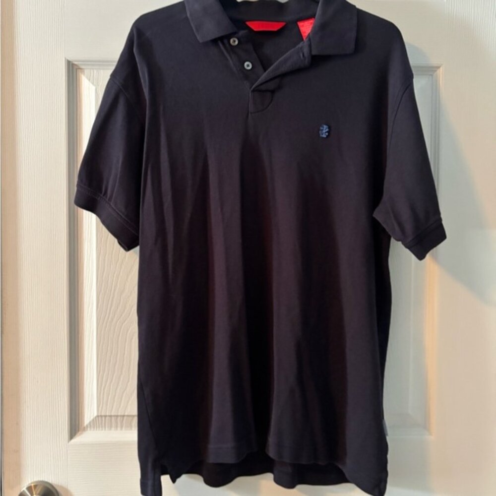 Izod Black Polo Shirt Classic Design